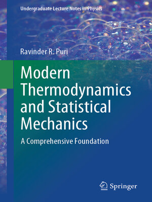 cover image of Modern Thermodynamics and Statistical Mechanics